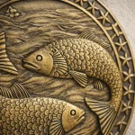 Fish wall panel